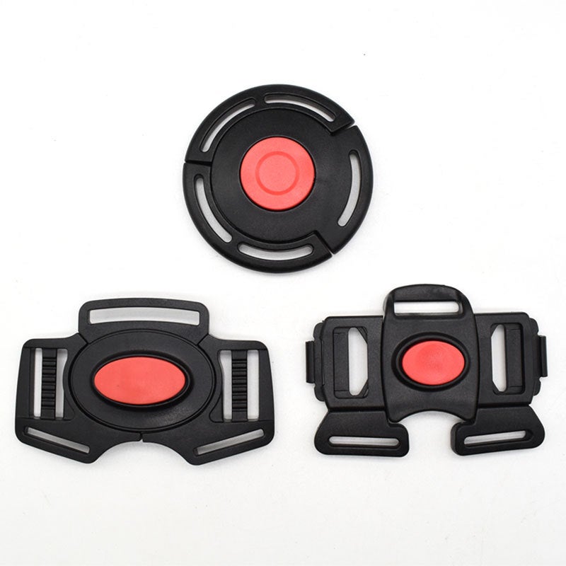 Supply Children'S Car Multi-Directional Buckle Four-Way Adjustable Plastic Buckle Reflective Vest Connection Side Buckle Clip - Image 3