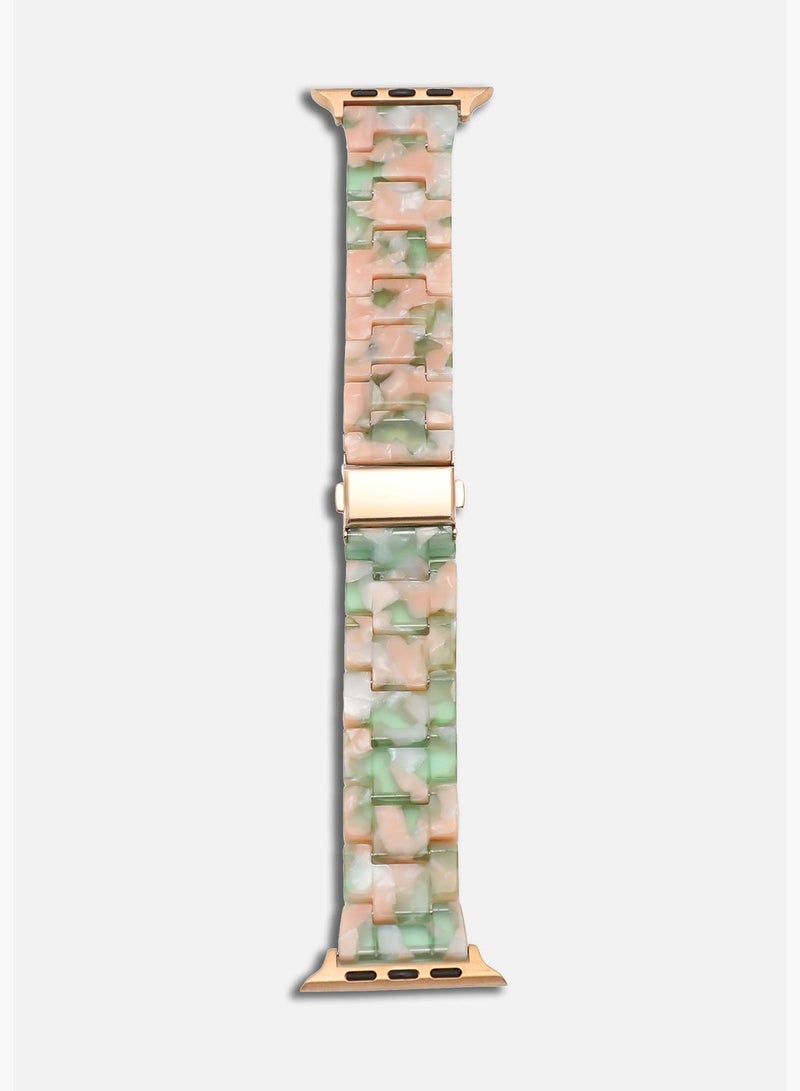 Haute Sauce Textured Acrylic Apple Watch Strap For Women | 38mm/40mm/41mm - Image 4