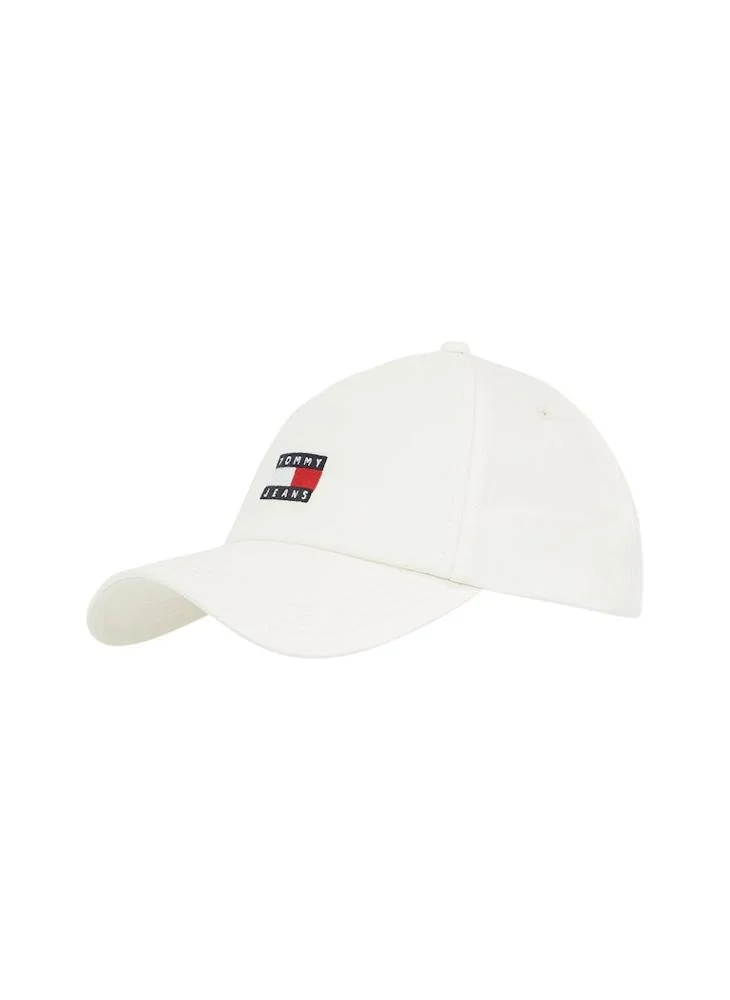 تومي جينز Logo Detailed Curved Peak Caps