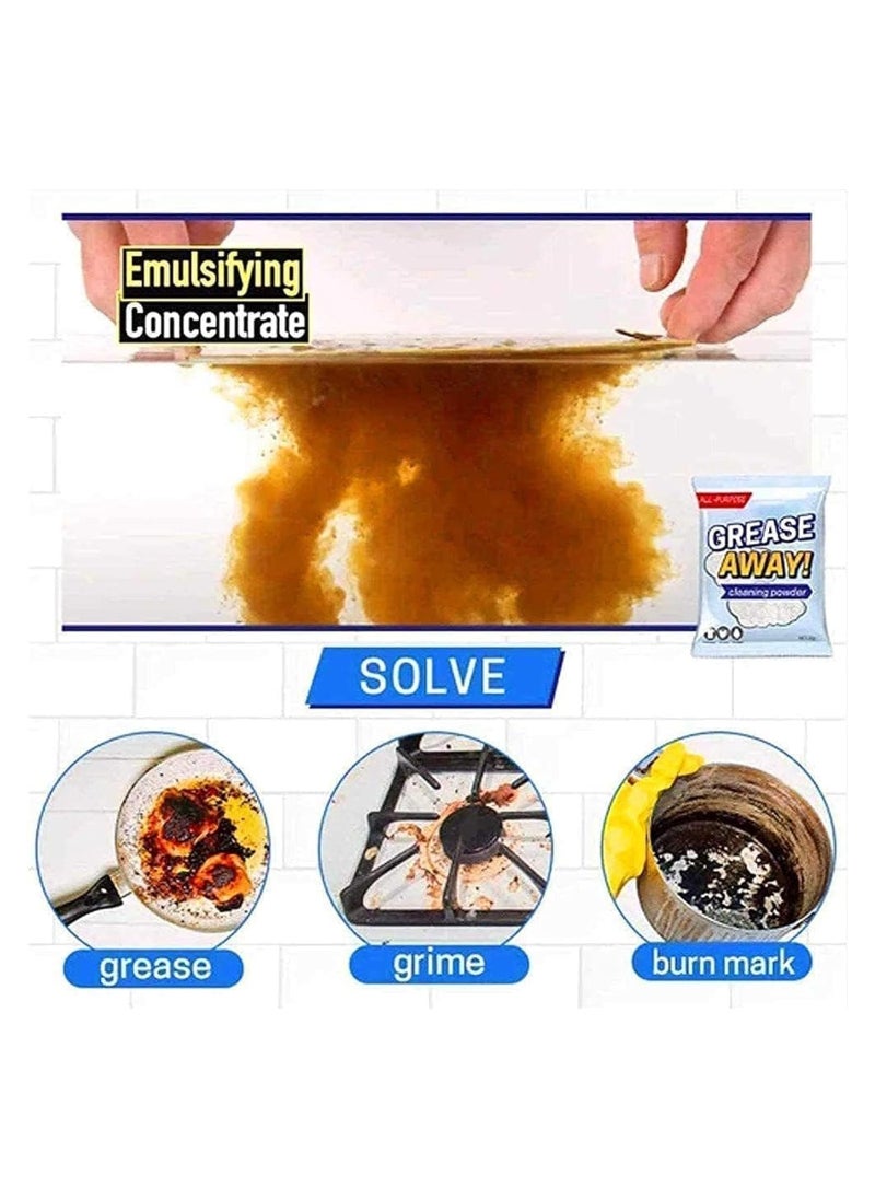 Generic Grease Cleaner Powder, Multi-Purpose Magic Cleaning Powder for Rust and Stain Removal, Kitchen Grease Cleaner for Instant Grease Removal and Long-Lasting Protection for Pots, Pans, Cooking Tools  - Image 5