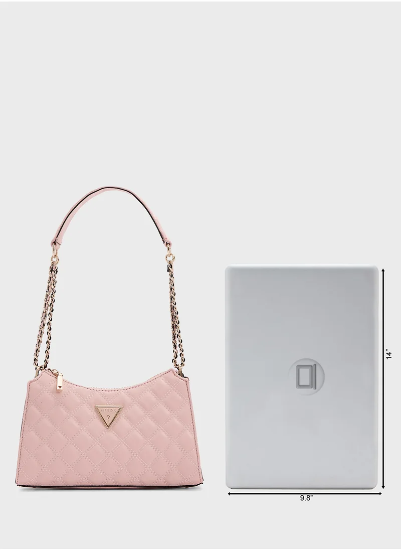 GUESS Giully Top Zip Shoulder Bag