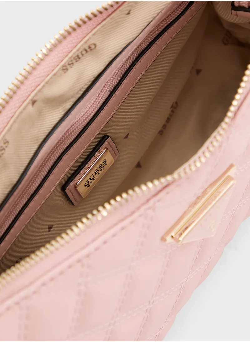 GUESS Giully Top Zip Shoulder Bag
