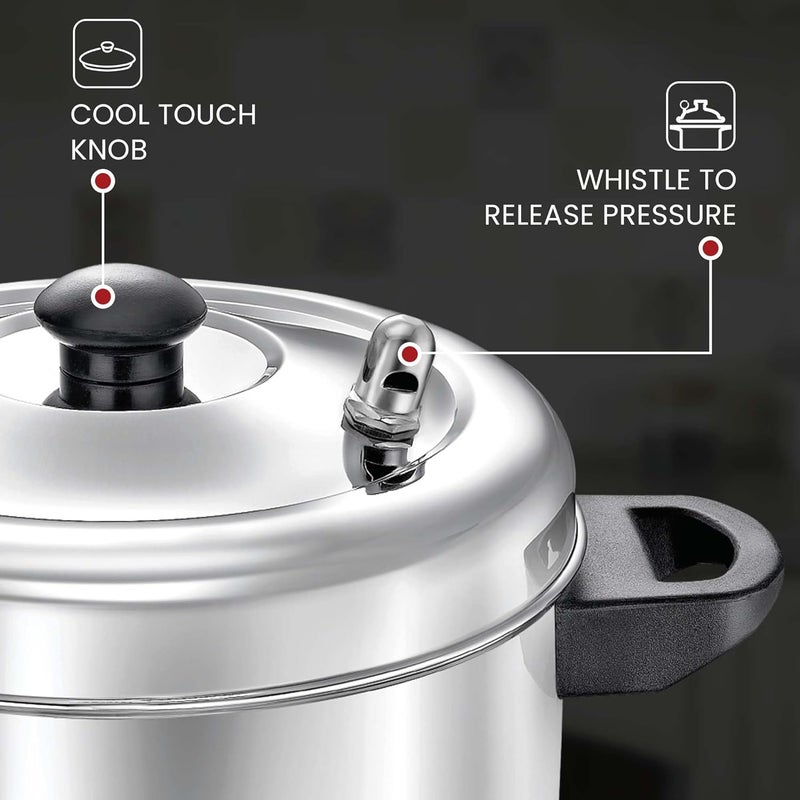 Judge by Prestige Stainless Steel Idli Cooker with 4 Plates,1 Liters - Image 3
