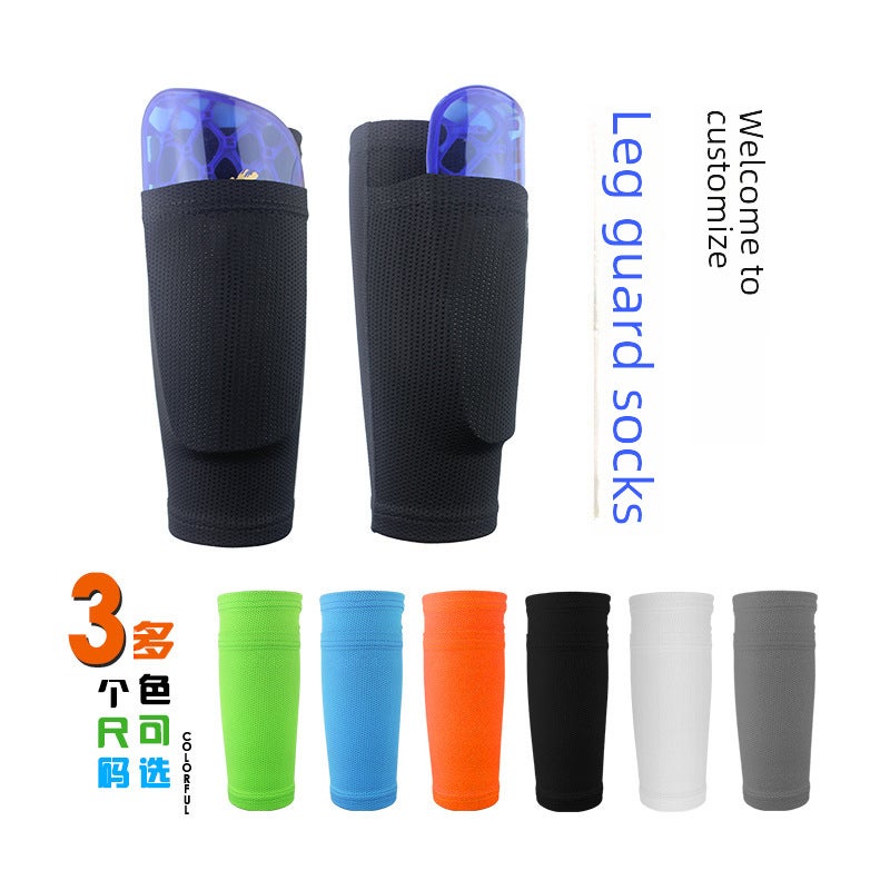 Generic Sweat-resistant Soccer Shin Guards Sleeve for Adults and Youth Green S child Code