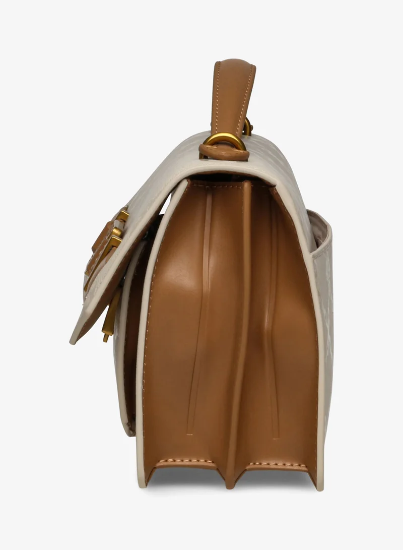 STEVE MADDEN BEIGE Steve madden arbs bone/camel clutch for Women | Best Price UAE