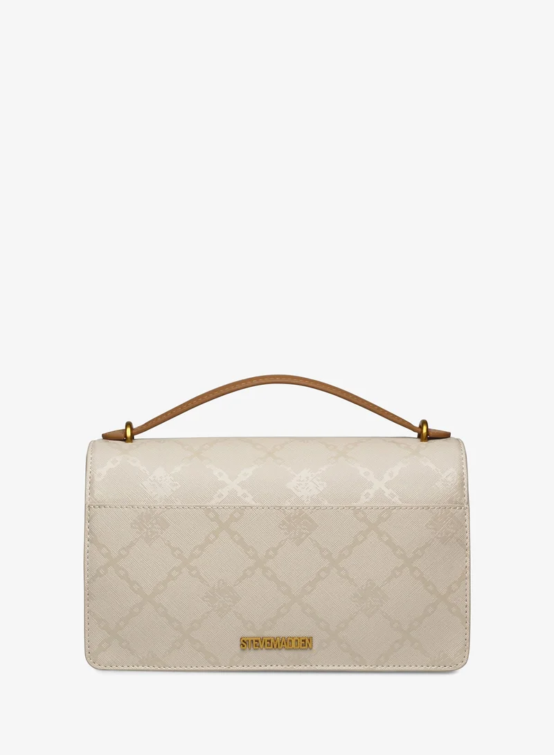 STEVE MADDEN Steve madden arbs bone/camel clutch