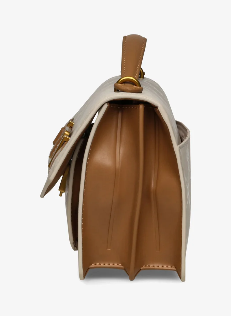 STEVE MADDEN BEIGE Steve madden arbs bone/camel clutch for Women | Best Price UAE