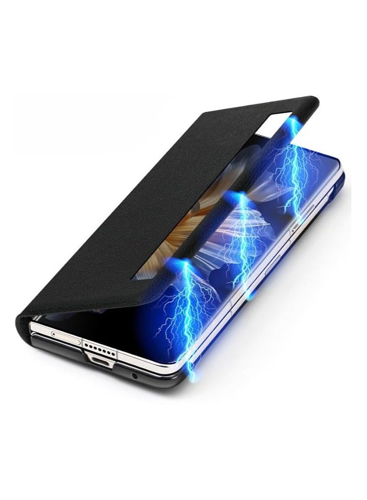 general Compatible with Huawei Honor Magic VS/V2/VS2 phone case, folding screen wristband bracket leather smart case case - Image 4