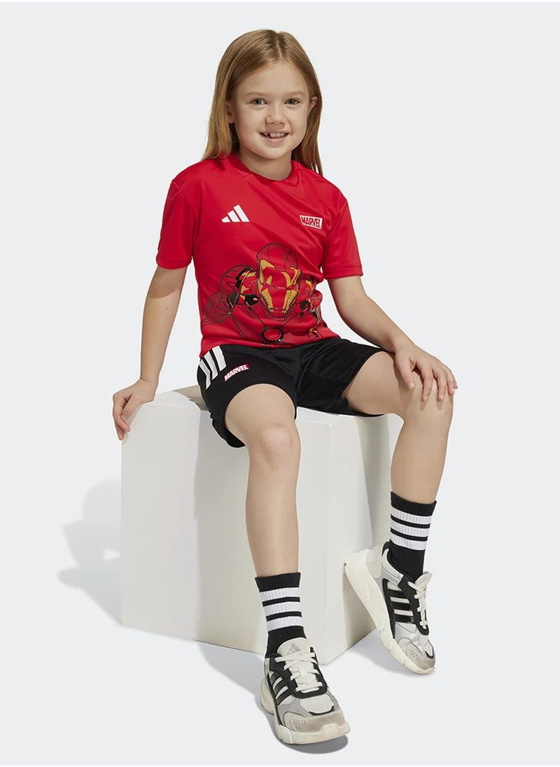 Adidas Kids Marvel Iron-Man T-Shirt Set