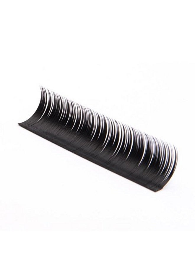 EYEMEI - H Extensions 0.18 C Curl Natural Faux Mink Eyelash Extensions Individual Lashes Extension 12Mm Tray Salon Use By Eyemei - Image 1