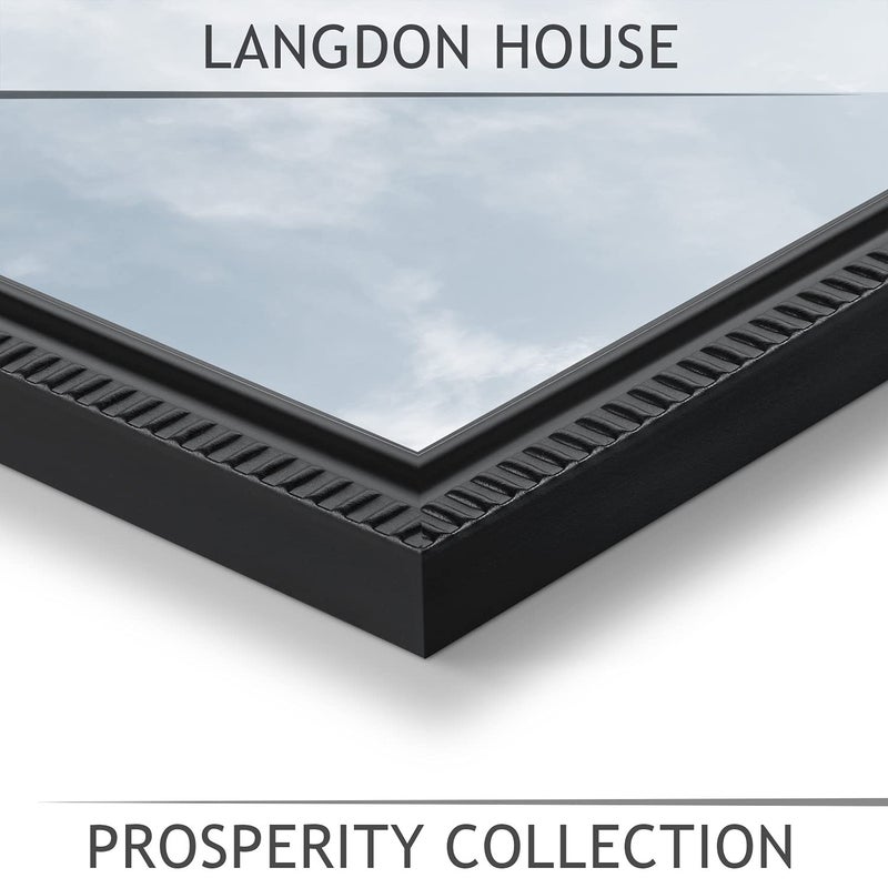 Langdon House 4x6 Picture Frames (Black, 12 Pack), Contemporary Frame Set, Wall Mount or Table Top, Prosperity Collection - Image 2