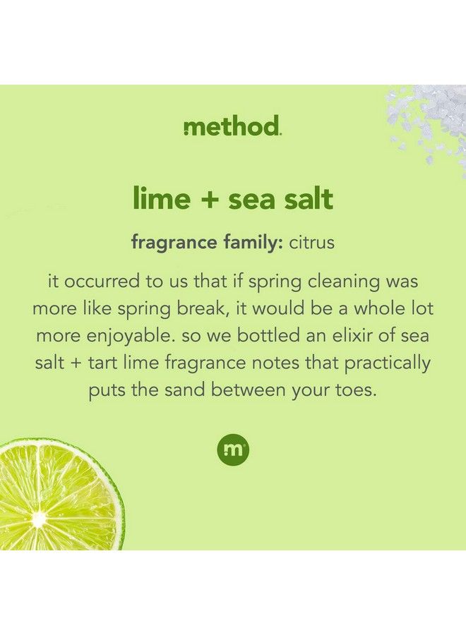Method Dish Soap Refill Lime + Sea Salt Recylable Bottle Biodegradable Formula Tough On Grease 54 Fl Oz (Pack Of 1) - Image 4