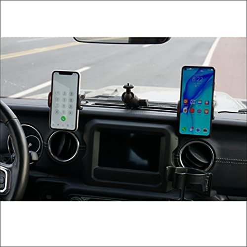 Voswitch JL201 Phone Mount Pack for Jeep Wrangler JL JLU 2018 to 2023 and Gladiator 2020 to 2023 - Image 1
