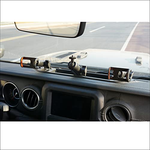 Voswitch JL201 Phone Mount Pack for Jeep Wrangler JL JLU 2018 to 2023 and Gladiator 2020 to 2023 - Image 3