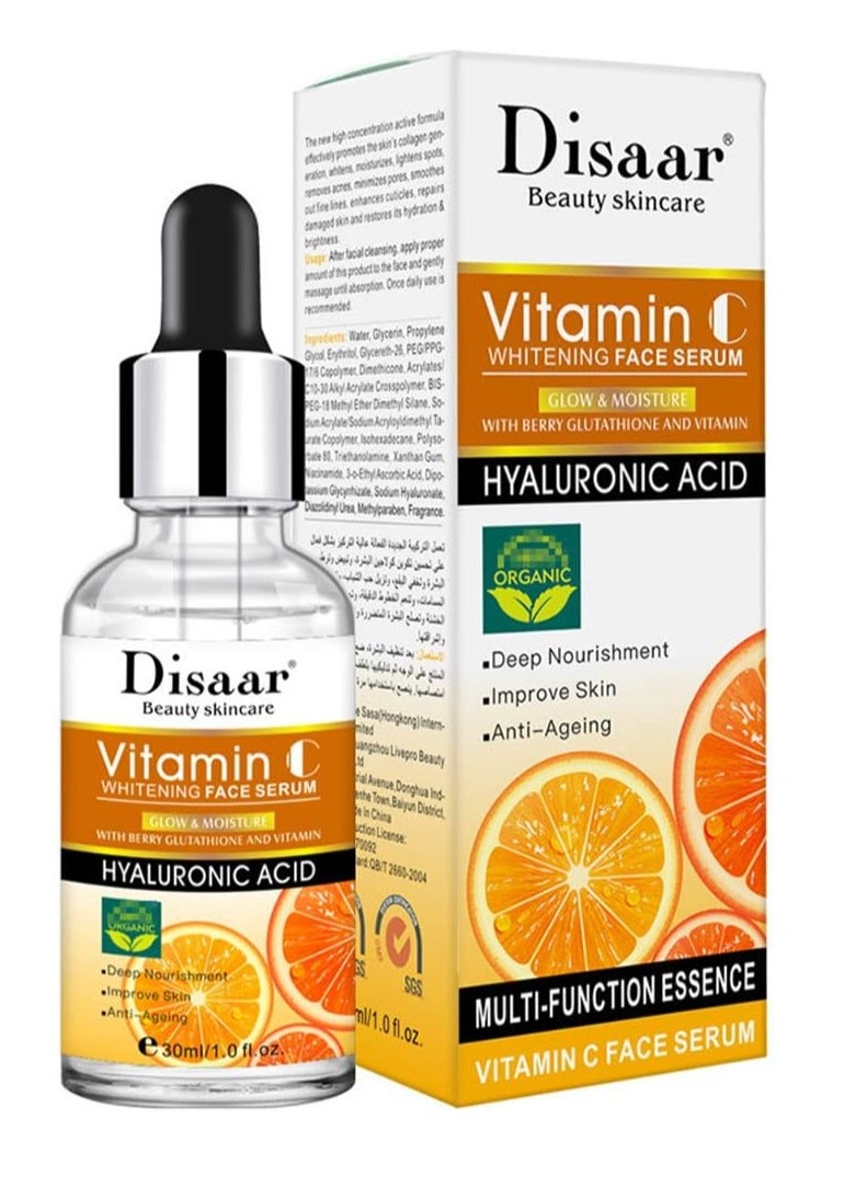 Disaar Vitamin C Brightening & Hydrating Face Serum  30ml  - Image 1