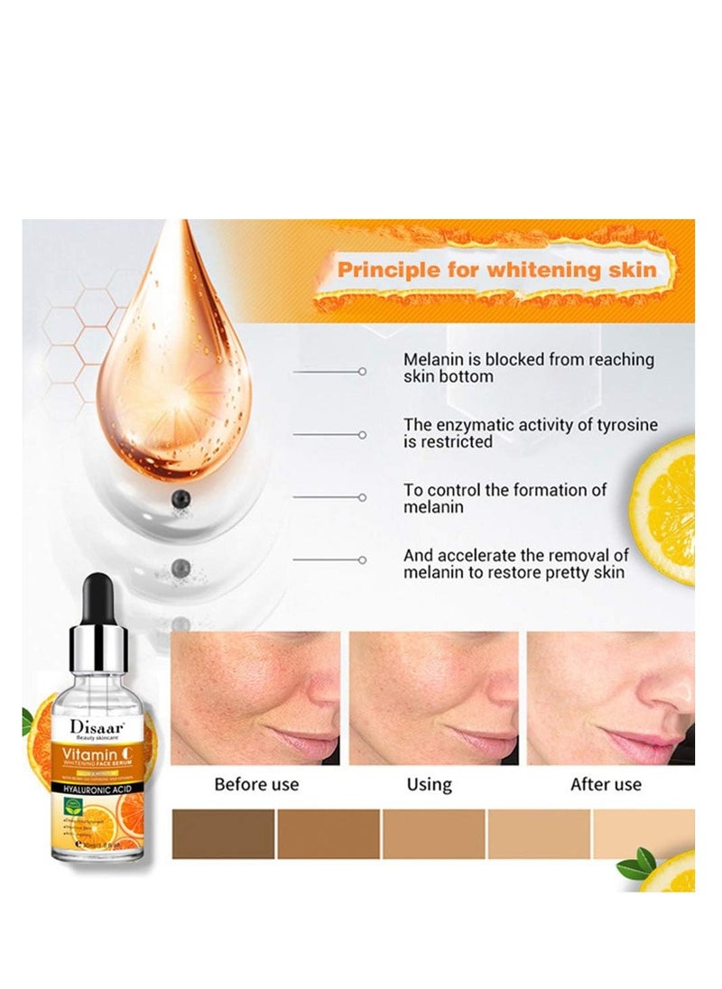 Disaar Vitamin C Brightening & Hydrating Face Serum  30ml  - Image 2