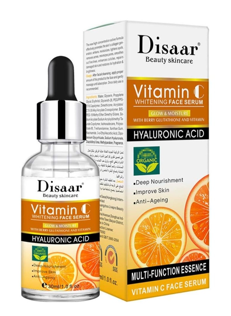 Disaar Vitamin C Brightening & Hydrating Face Serum  30ml  - Image 5