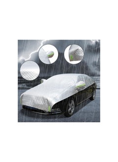 Generic Hail Protector Car Cover,Against Hail Blanket for Cars,Windshield Hail Protector,Waterproof All Weather Half Car Covers,Sun Protection Exterior Cover for Automobiles  - Image 2