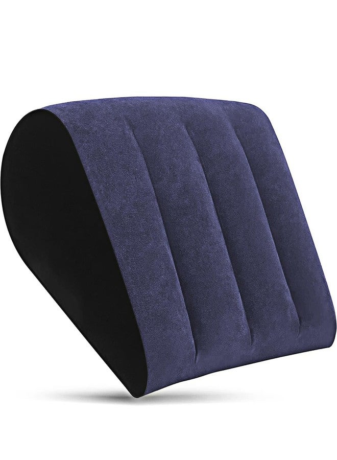 Prosixtoy وسادة رفع الساقين بروسيكستوي سريعة النفخ والتفريغ (زرقاء) - Image 1