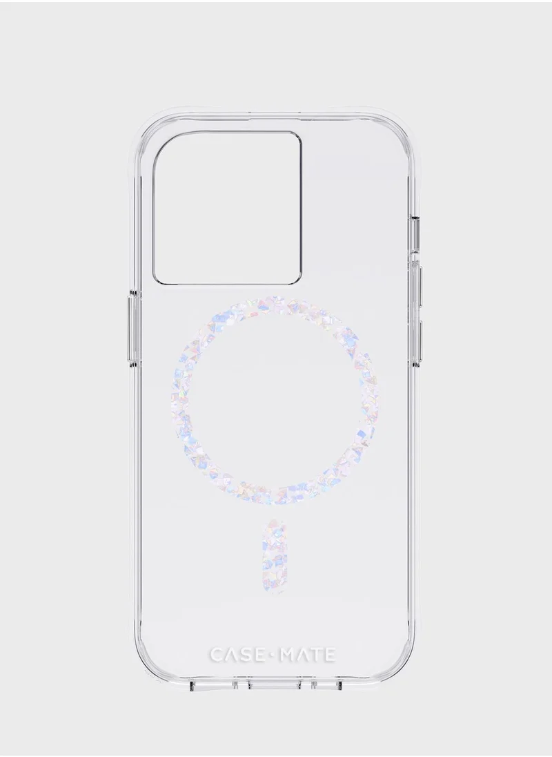 CASE-MATE Clear Twinkle Diamond With Magsafe Iphone 14 Pro Case