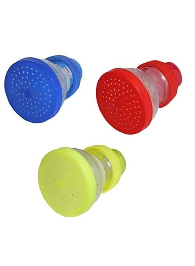 Livecool Set Of 6 - Kitchen And Bathroom Tap Shower Sprinkler Plastic Shower Head (Standard Size, Multicolour) Tap Water Filter - Glossy - Image 5