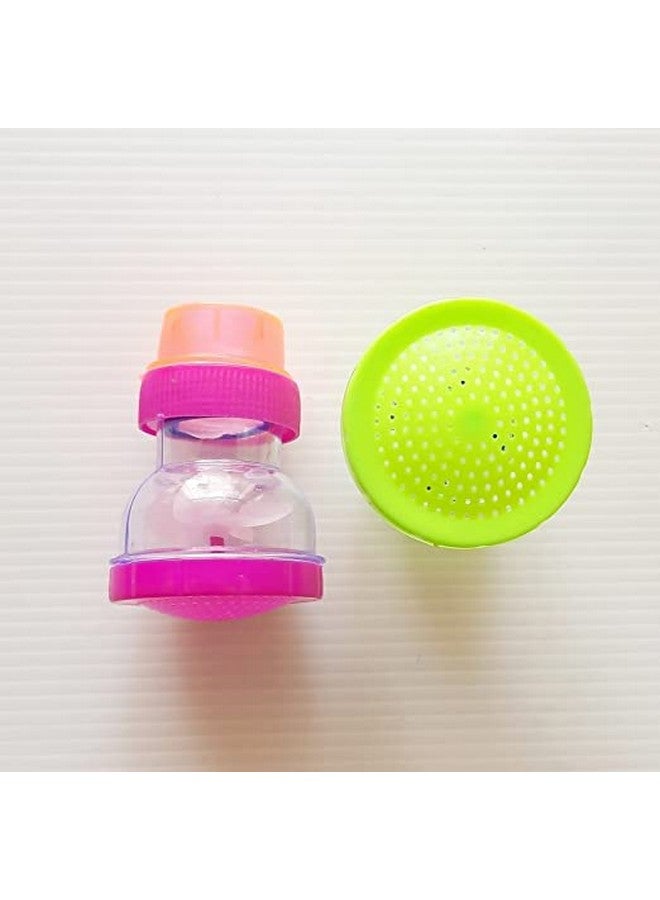 Livecool Set Of 6 - Kitchen And Bathroom Tap Shower Sprinkler Plastic Shower Head (Standard Size, Multicolour) Tap Water Filter - Glossy - Image 4