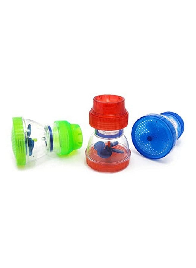 Livecool Set Of 6 - Kitchen And Bathroom Tap Shower Sprinkler Plastic Shower Head (Standard Size, Multicolour) Tap Water Filter - Glossy - Image 3