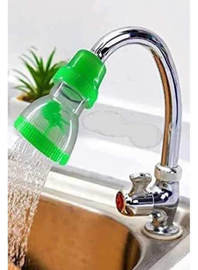 Livecool Set Of 6 - Kitchen And Bathroom Tap Shower Sprinkler Plastic Shower Head (Standard Size, Multicolour) Tap Water Filter - Glossy - Image 2