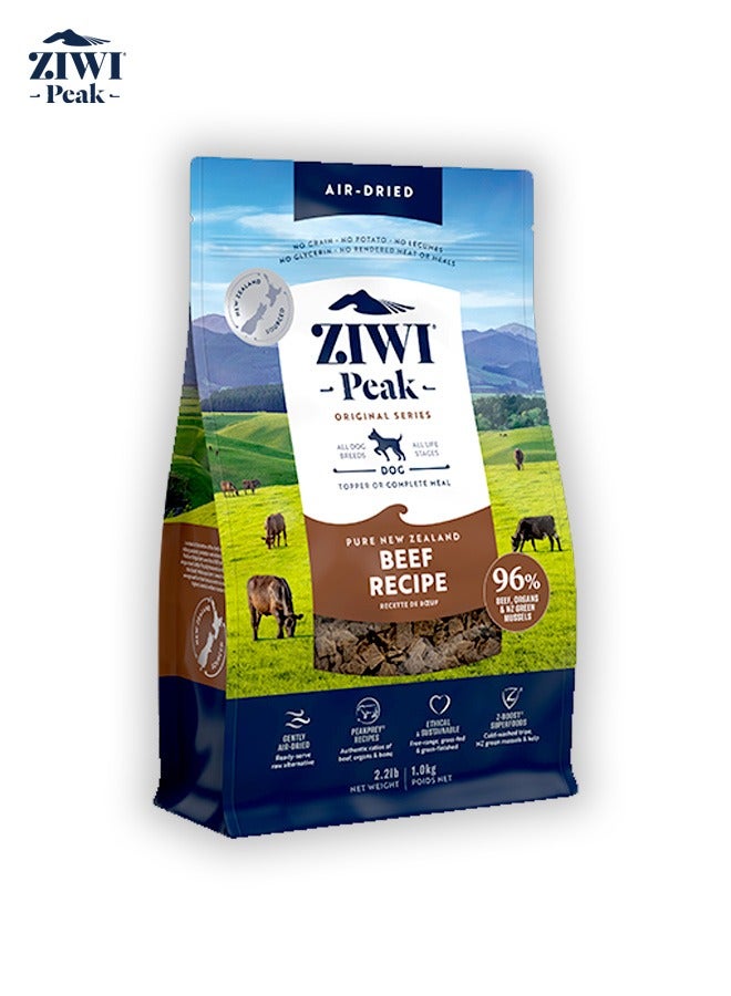 Ziwi Peak طعام الكلاب من لحم البقر المجفف بالهواء - 1 كجم - Image 1