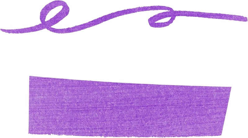 Jacques Herbin Writing Ink Cartridges - Violette Pensée (Violet Thought) Pack 6 - Image 3