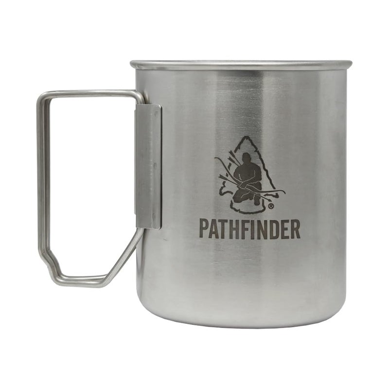 The Pathfinder School Stainless Steel Nesting Cup & M34 Scout Canteen - Survival Gear and Supplies - Bushcraft Gear Camping Essentials - Hiking Water Bottle - Camping Canteen- Backpacking Kit - Image 5