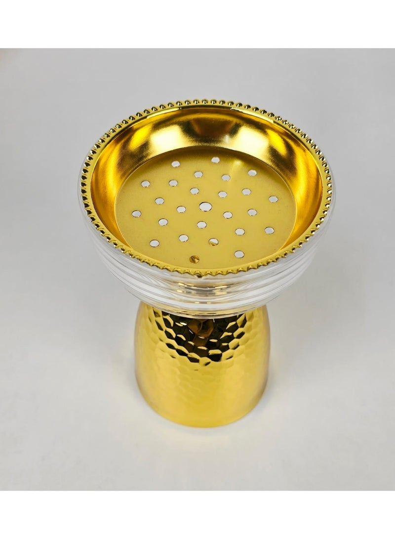 Radin Bakhoor Burner Charcoal Incense Burner Oud Frankincense Glass Incense Burner  for Yoga Spa and Aromatherapy Office & Home Decor - Image 2