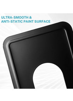 Daytoyz MaxGear Universal Bookends for Shelves Premium Non-Slip Heavy Duty Metal Book Ends for Books Movies CDs Video Games Black  - Image 4