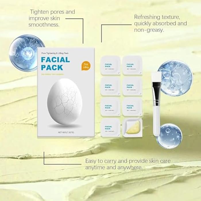 REATIFUL Zombie Facial Mask, 2025 New Deep Hydrating Face Mask, Tighten & Firming Skin, Shrink Pore, Skincare Face Mask for Smooth Skin Repair (1box) - Image 3
