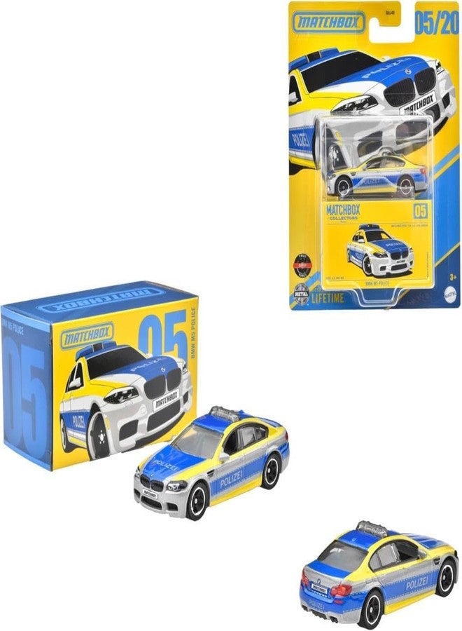 Matchbox Collection Vehicles GBJ48 - JCL36 BMW M5 POLICE - Image 2