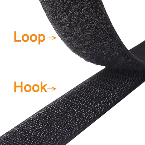 VIGAER 12 inch Reusable Fastening Cable Straps - Hook and Loop Fixing Straps - 12 Pack - Image 3