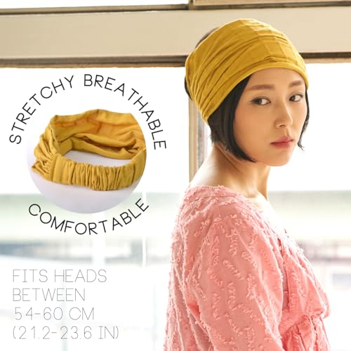 Charm Bandana Headband for Men & Women, 100% Cotton, Non-Slip, Moisture Absorbing Sweat Band for Sports and Daily Styling - Image 2