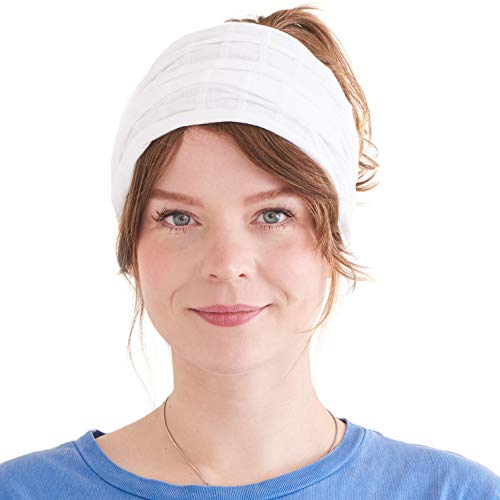 Charm Bandana Headband for Men & Women, 100% Cotton, Non-Slip, Moisture Absorbing Sweat Band for Sports and Daily Styling - Image 1