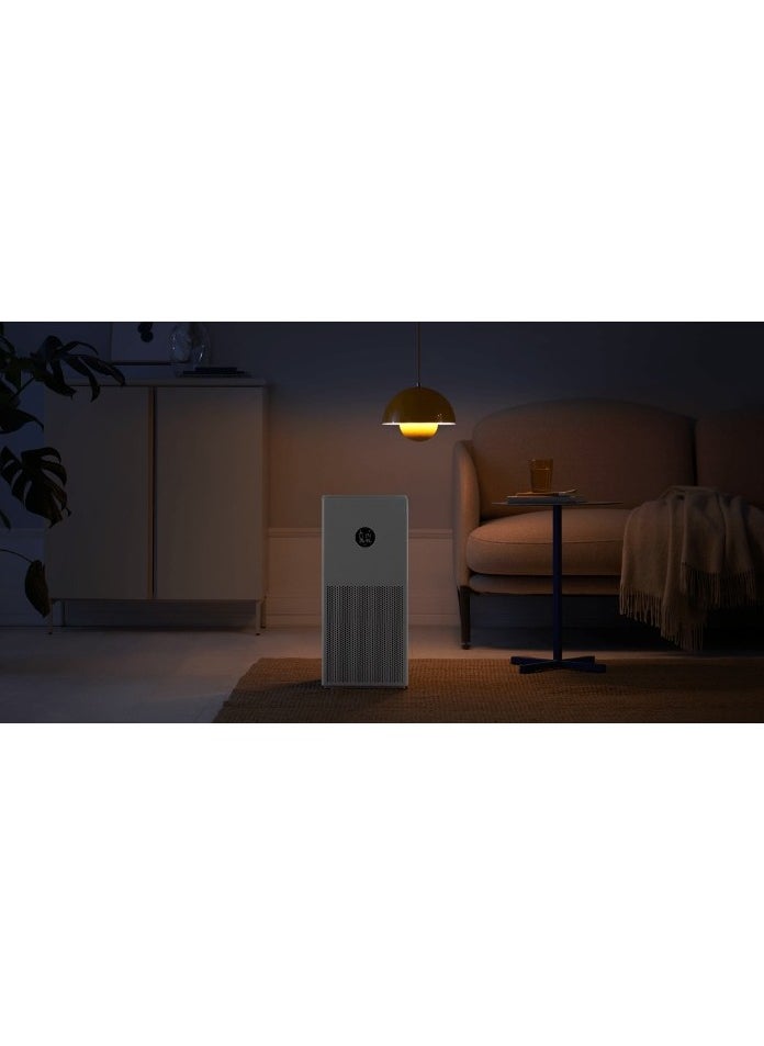 REBENUO - Smart Air Purifier 4 Lite for Home AQI Display HEPA  Carbon Filter trap 99.99% Virus Dust  Odor Large coverage area up to 462 Sq ft App Control RoHS  Allergy Care Certified Alexa  GA(Latest version) - Image 1