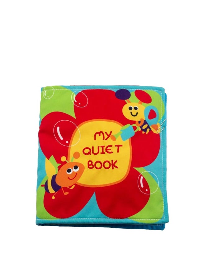 Direct Baby Cloth Book Early Education Baby Tear Not To Rot Three-dimensional Cloth Book Can Bite Not Fade Educational Toys - Image 2