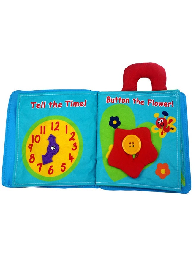 Direct Baby Cloth Book Early Education Baby Tear Not To Rot Three-dimensional Cloth Book Can Bite Not Fade Educational Toys - Image 3