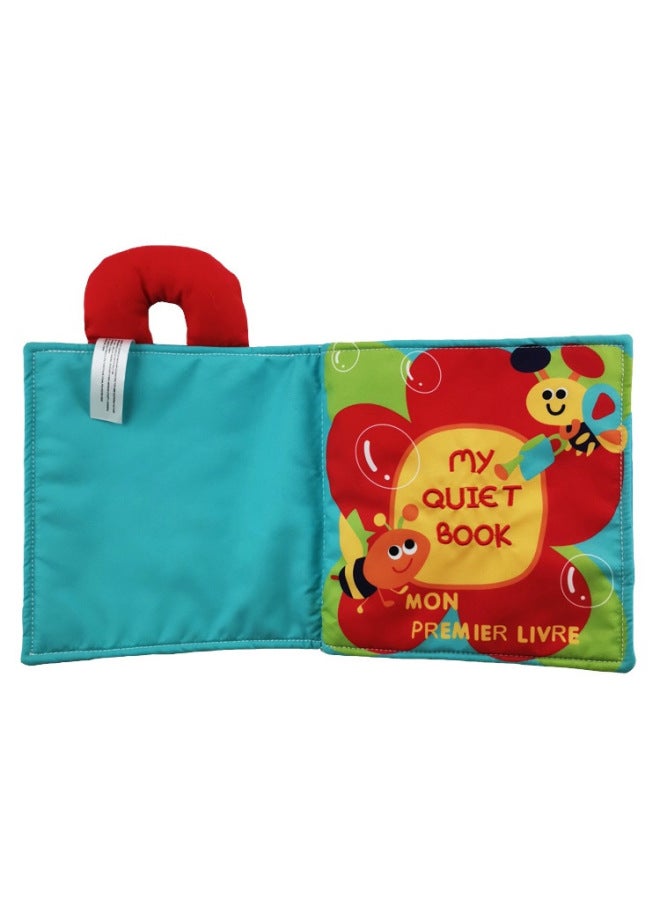 Direct Baby Cloth Book Early Education Baby Tear Not To Rot Three-dimensional Cloth Book Can Bite Not Fade Educational Toys - Image 4