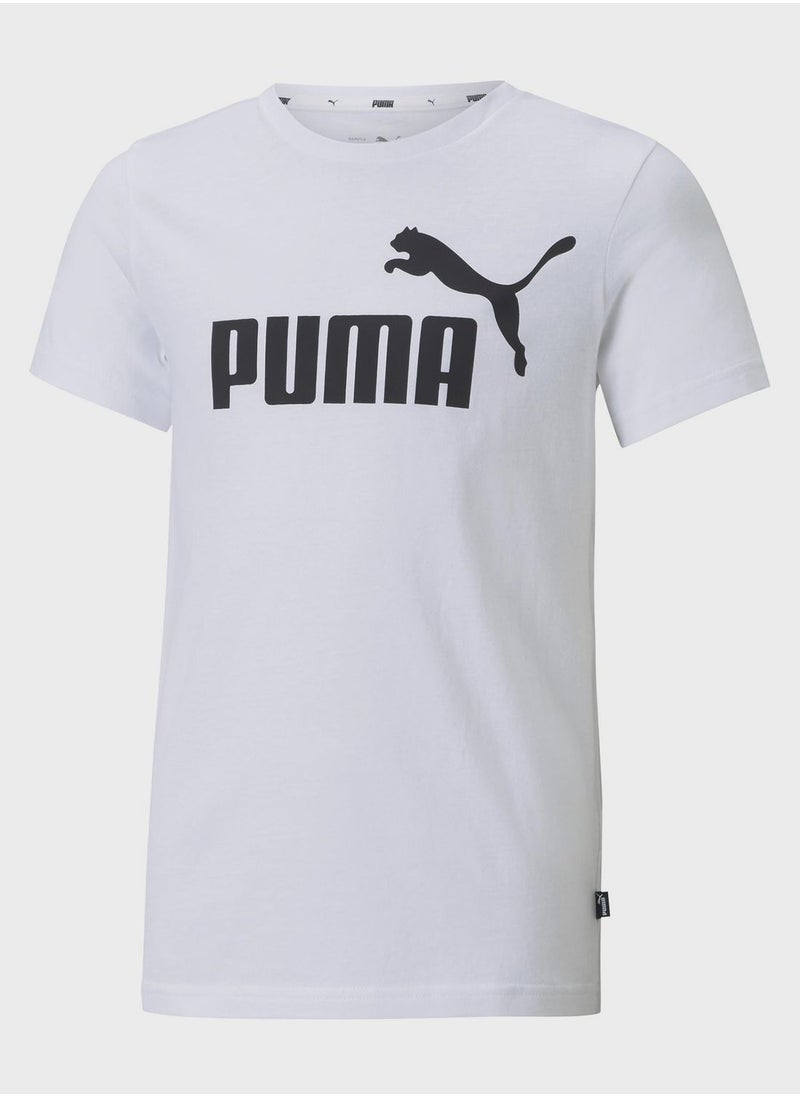 PUMA - Kids Essential Logo T-Shirt - Image 1