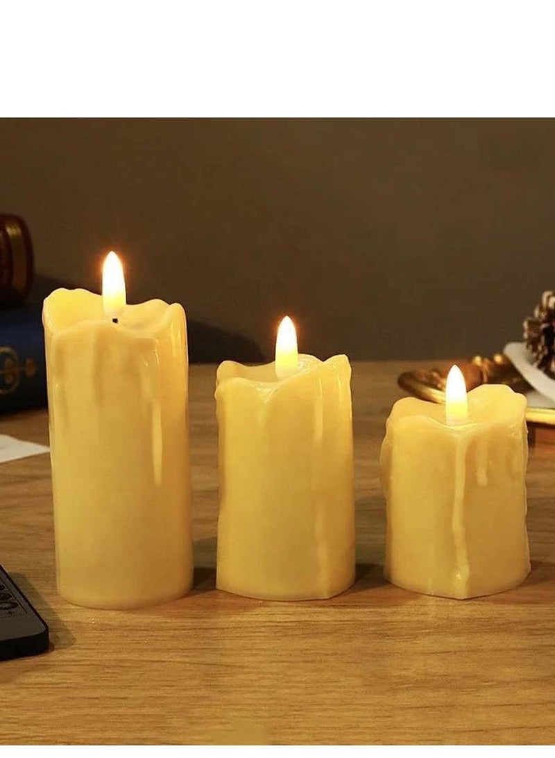 3-Piece LED Candle Light  - Image 1