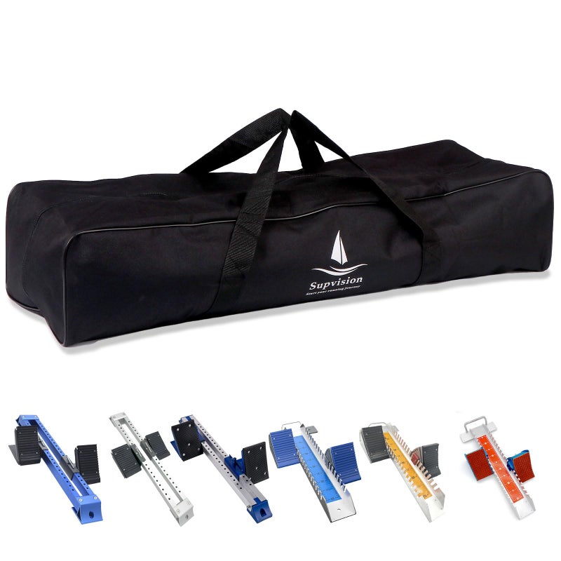 Supvision 31.5in Foldable Duffle Bag Fits Starting Blocks with an Overall Length of Less Than 30 Inches Extra Large Travel DuffelTote GymBag with Zippers and Handles Sports Oxford Cloth Bags - Image 1