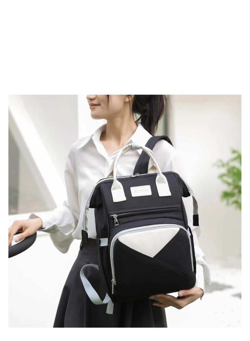 Summer High Quality Fashion Waterproof Multifunctional Mommy Diaper Bag Pack Large Capacity Baby Travel Mom Back Diaper Bagk - Image 2