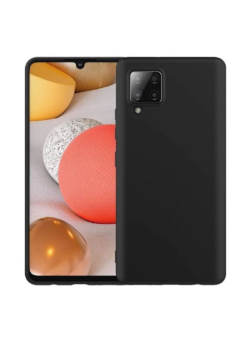 إيف حالة وقائية مضادة للسيليكون ل Samsung Galaxy M42 5G أسود - Image 1