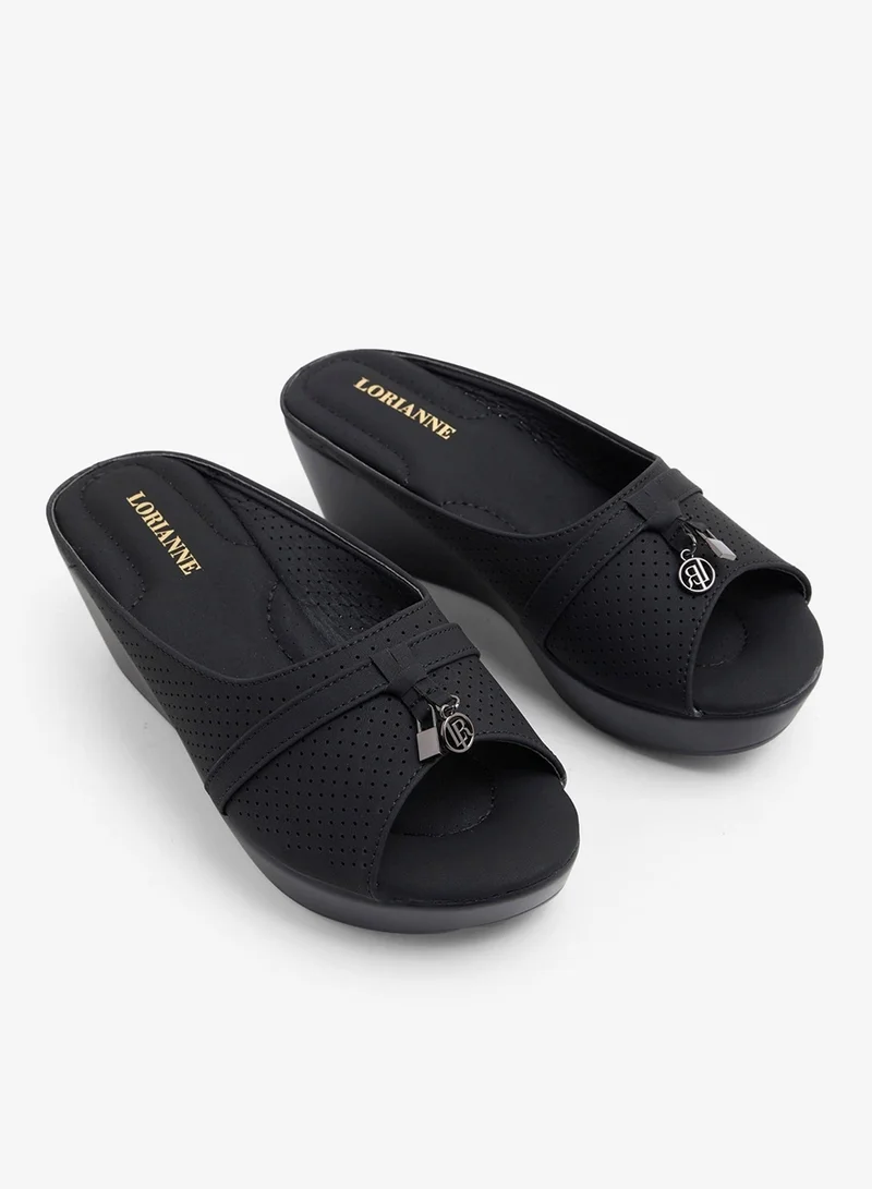 LORIANNE  Anurati-wedge mules for Women | Best Price UAE