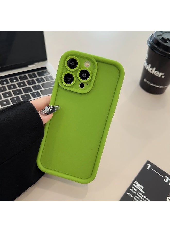 NIBEMINENT Stairway Cameras Protective TPU Case Cover For iPhone 16 Pro Max, Fluorescent Green