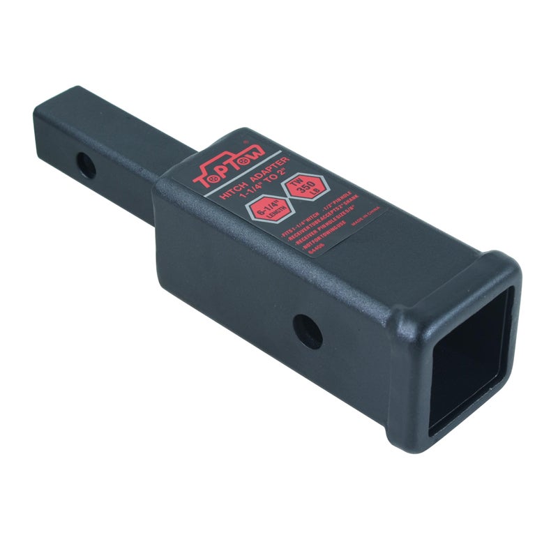 TOPTOW 64408 Trailer Hitch Receiver Adapter 114 to 2 Extender to 612 Extension Length